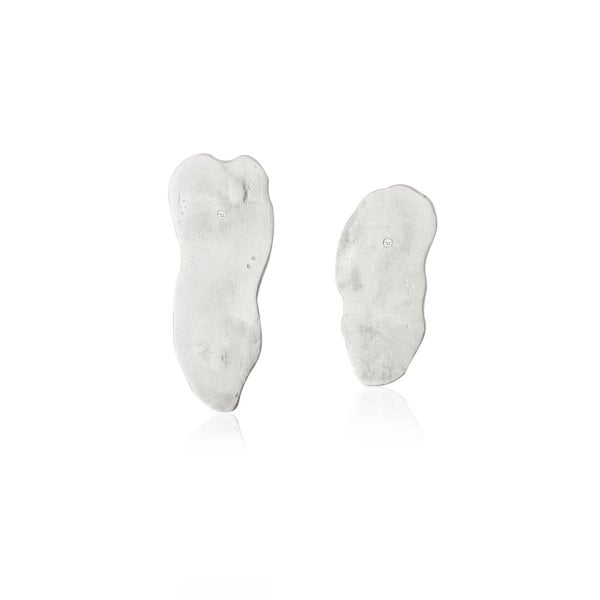 Pırlantalı Asimetrik Küpe