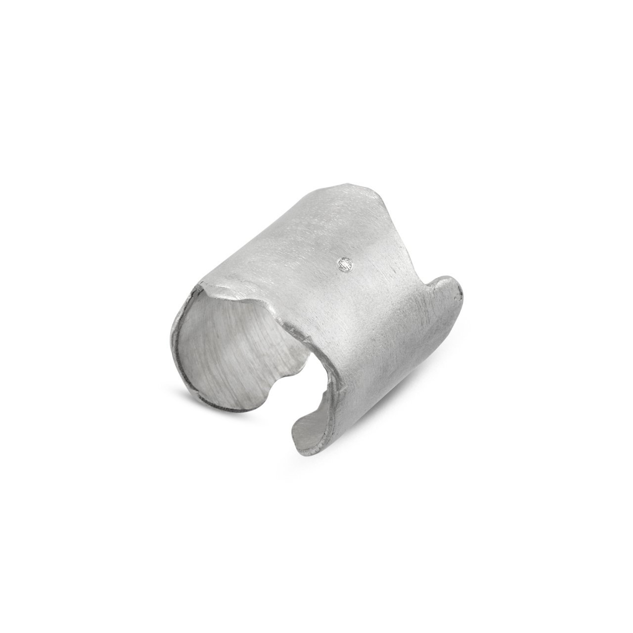 Pırlantalı Asimetrik Yüzük